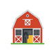 Red Horse Barn Wall Decal