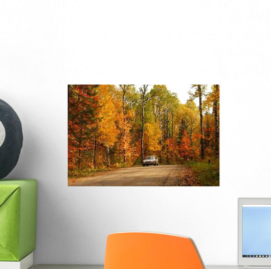 Forest Road Wall Decal Design 1