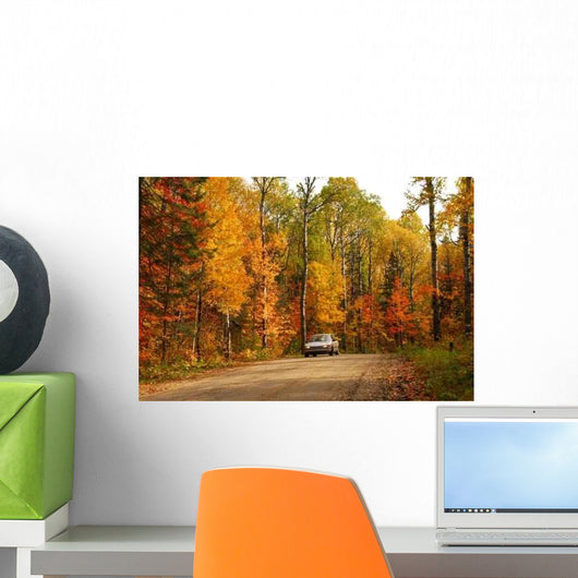 Forest Road Wall Decal Design 1