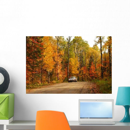 Forest Road Wall Decal Design 1