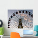 Silhouette Wheel Attraction Wall Decal