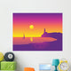 Beautiful Seascape with Lighthouse Wall Decal