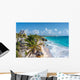 Tulum Ruins and Palm Tree Wall Decal