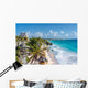 Tulum Ruins and Palm Tree Wall Decal