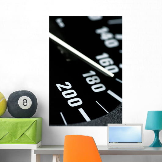 Speedometer Car Wall Decal