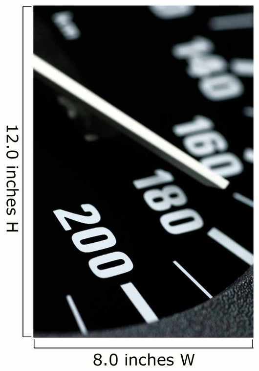 Speedometer Car Wall Decal
