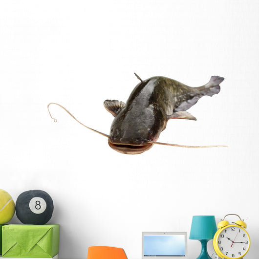 Big River Catfish Wall Decal