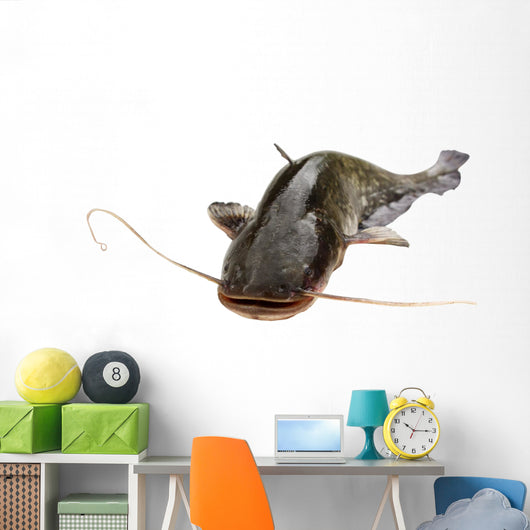 Big River Catfish Wall Decal