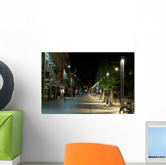 Rue Noyon Night Amiens Wall Decal