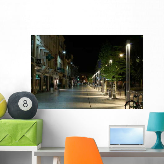 Rue Noyon Night Amiens Wall Decal