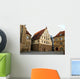 Large Medieval House Center Wall Decal