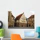 Large Medieval House Center Wall Decal