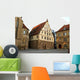 Large Medieval House Center Wall Decal
