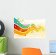 Vector Illustration Style Floral Wall Decal