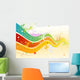 Vector Illustration Style Floral Wall Decal