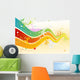 Vector Illustration Style Floral Wall Decal