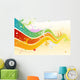 Vector Illustration Style Floral Wall Decal