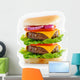 Double Cheese Burger Wall Decal