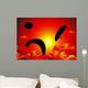 Parachute Sunset Wall Decal