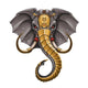 Fantasy Armored Warrior Elephant Wall Decal