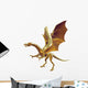 Golden Dragon Wall Decal