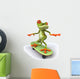 Frog Skateboard Wall Decal Design 1