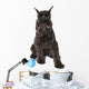 Schnauzer Dog with Ball Wall Decal