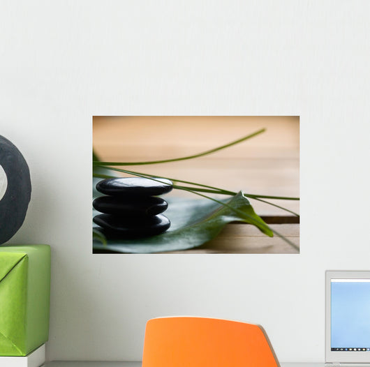 Massage Stones Wall Decal