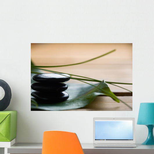 Massage Stones Wall Decal