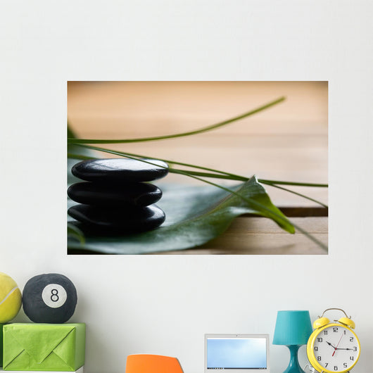 Massage Stones Wall Decal