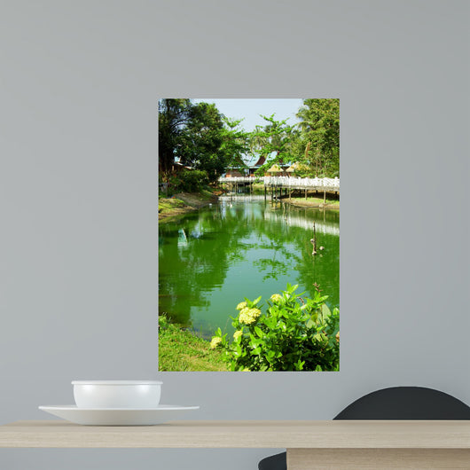 Tropical Resort Wall Decal