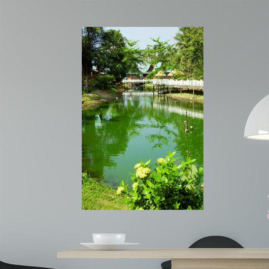 Tropical Resort Wall Decal