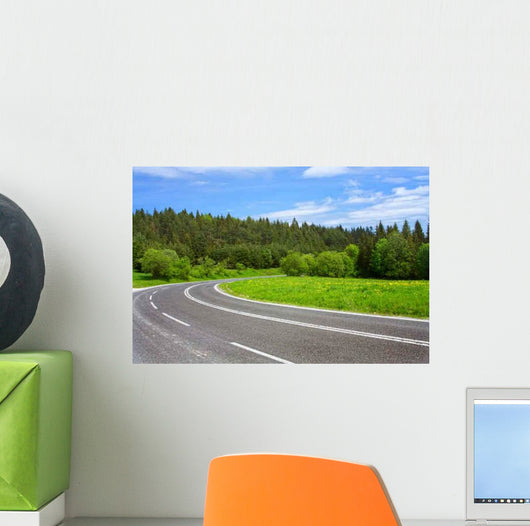 Road Wall Decal Design 1