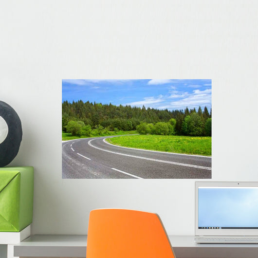 Road Wall Decal Design 1