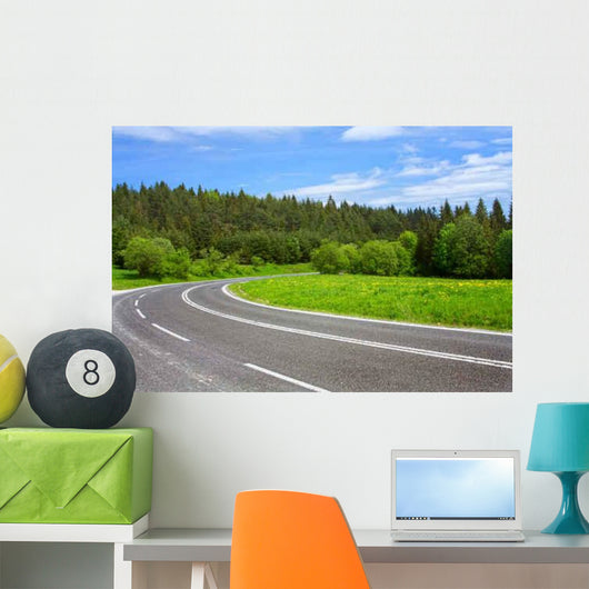 Road Wall Decal Design 1