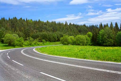 Road Wall Decal Design 1