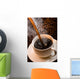 Pouring Coffee Wall Decal
