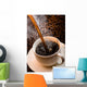 Pouring Coffee Wall Decal