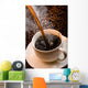 Pouring Coffee Wall Decal