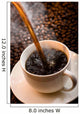 Pouring Coffee Wall Decal