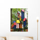 Houses Birds Wall Decal