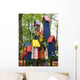 Houses Birds Wall Decal