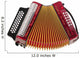 Accordion Clipping Path Wall Decal