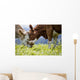 Brown and White Flecked Wall Decal