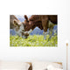 Brown and White Flecked Wall Decal