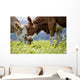 Brown and White Flecked Wall Decal