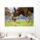 Brown and White Flecked Wall Decal