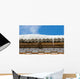 Snow Covered Roof with Wall Decal