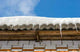 Snow Covered Roof with Wall Decal