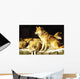 Wolf Pack Wall Decal